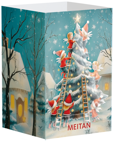 Обечайка на коробку чая «Детская забава» «Крепкое сибирское» MeiTan