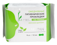 «Женское здоровье» ежедневные гигиенические прокладки на травах, 18 шт. Ju Mei MeiTan