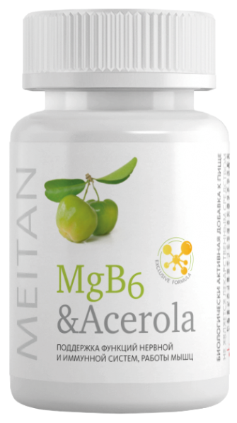 MgB6&Acerola: крепкие нервы и иммунитет Doctor Van Tao. Innovation Medicine MeiTan