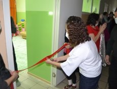 Благотворительный проект «Жизнь Одна!» открыл игровую комнату в Детской больнице Кызыла