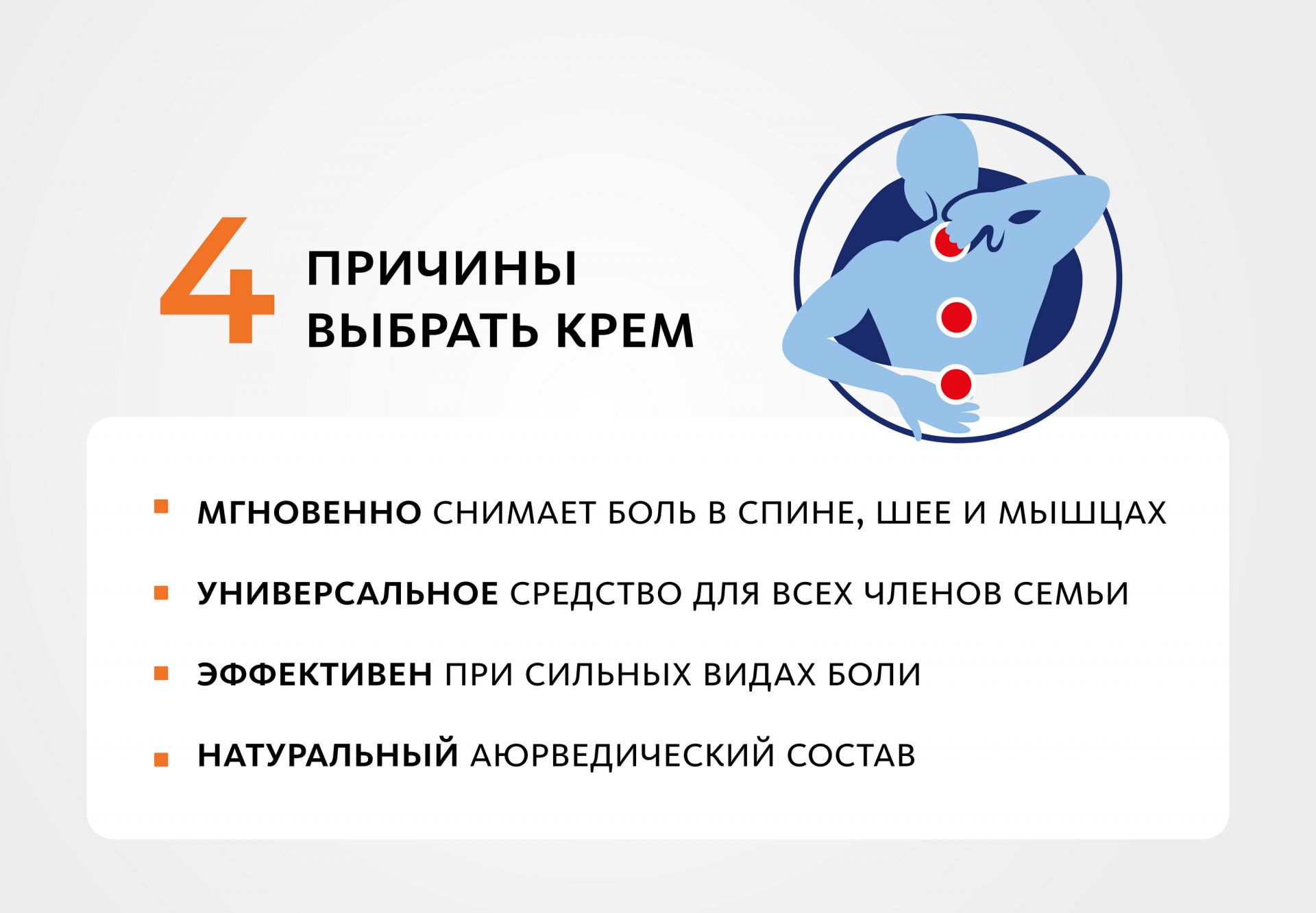 Крем «Мгновенное облегчение» ДЛЯ СНЯТИЯ БОЛИ