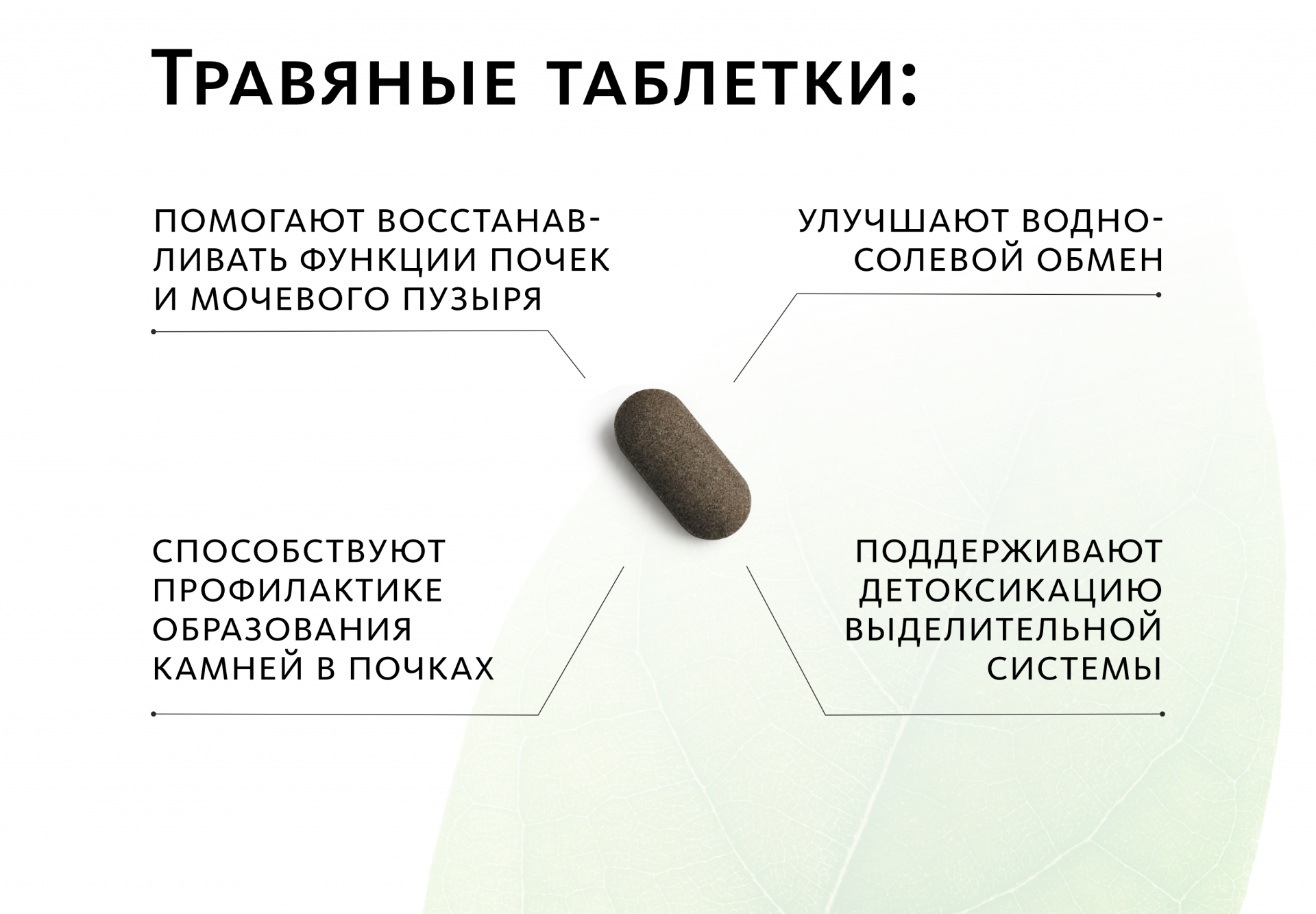 Аюрведические травяные таблетки «УриВеда плюс»: для почек и мочевого пузыря